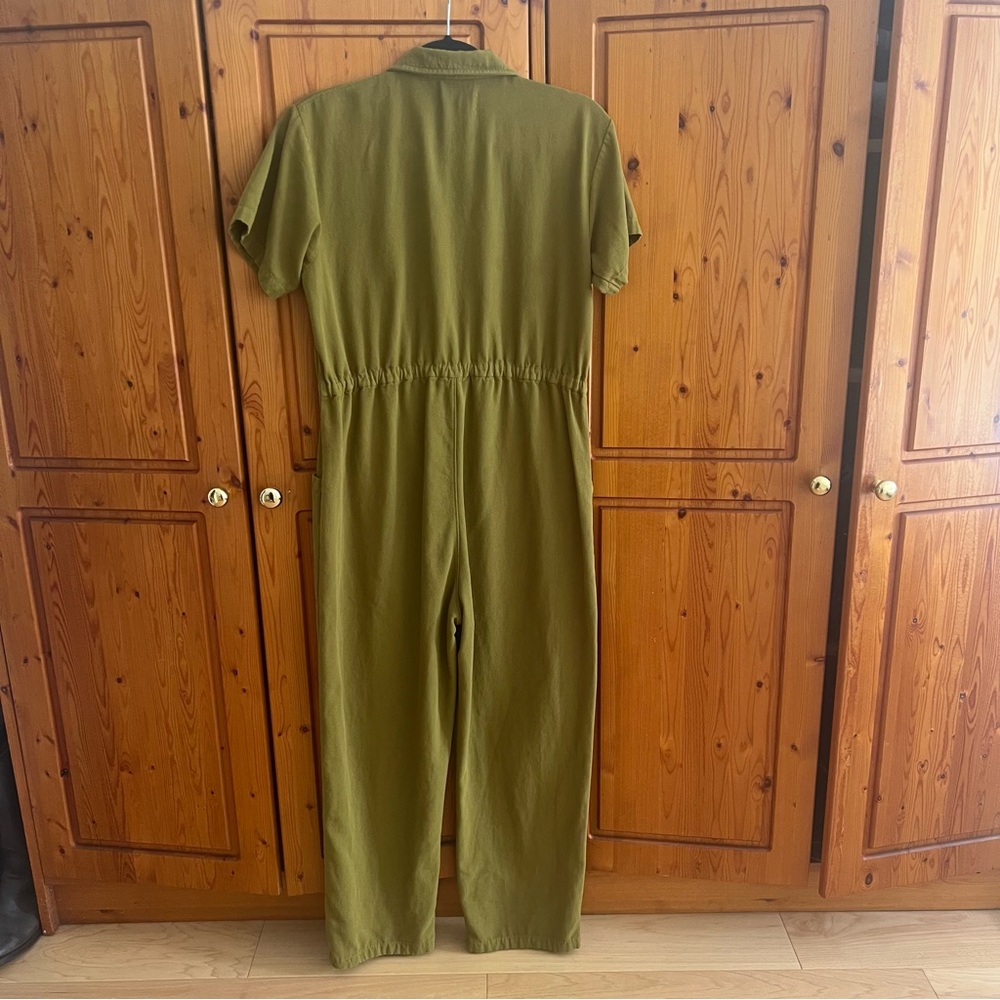 SOLD - Noble Utility Suit jumpsuit in “Moss Green” - Picture 8 of 10